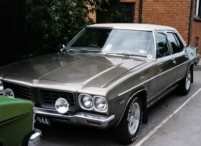 HQ Statesman parked at Herbert St Dandenong