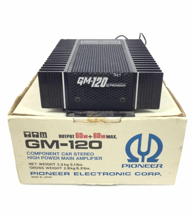 HQ Statesman – Pioneer Component Car Stereo Amplifier GM-120 HQ Statesman - Pioneer Component Car Stereo Amplifier GM-120
