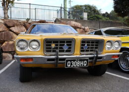 HQ Statesman DeVille low down front view