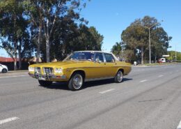 HQ Statesman DeVille cruising to the Bay Chipper Car Meet