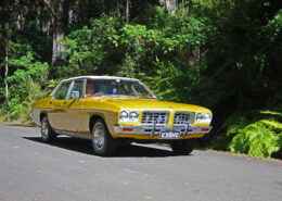 Sunburst Gold HQ Statesman cruising