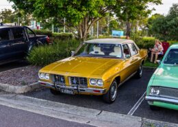 HQ Statesman DeVille front/side view at Old Skool Cars n Pizza Car Meet