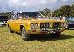 HQ Statesman DeVille leaving Muscle on the Mountain Maleny Car Meet