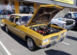 HQ Statesman DeVille front/side view at Repco Cars & Coffee