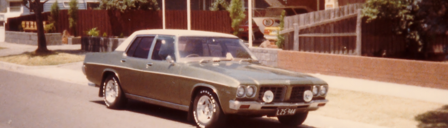 1974 HQ Statesman DeVille Covert Green Metallic 1974 HQ Statesman DeVille Covert Green Metallic