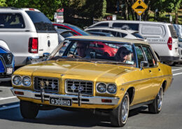 HQ Statesman DeVille arriving at Rick's Garage Cruise