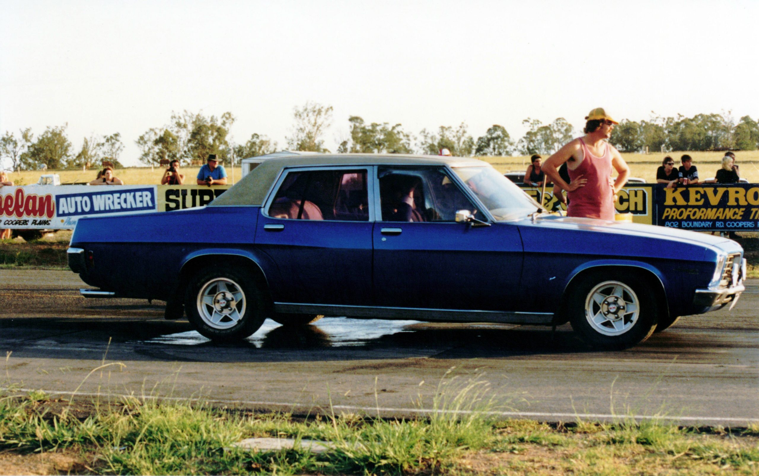 1974 HQ Statesman DeVille at Willowbank Raceway