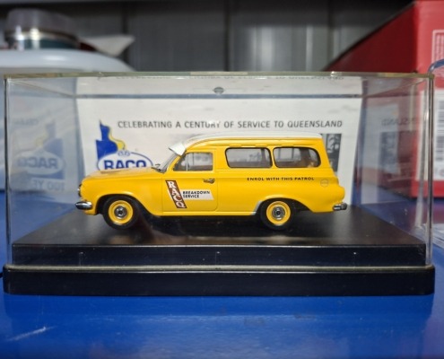 RACQ EH Holden Panel Van Diecast Model