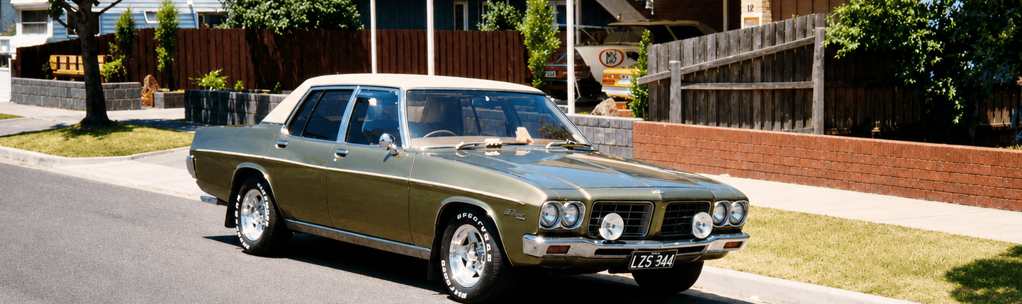1974 HQ Statesman DeVille Covert Green Metallic
