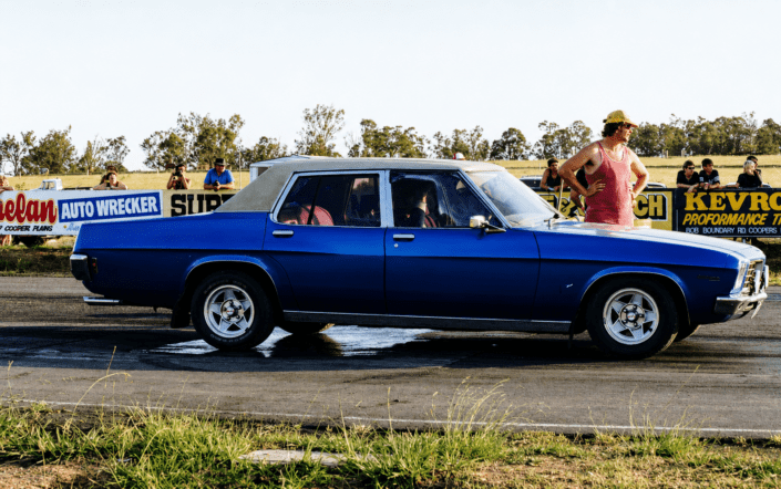 1974 HQ Statesman DeVille at Willowbank Raceway