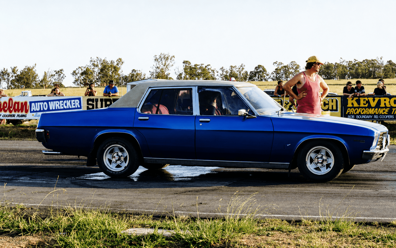 1974 HQ Statesman DeVille at Willowbank Raceway